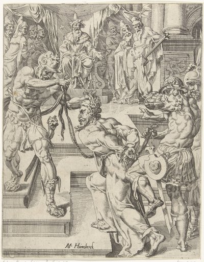 Christ devant Caïphe (La chute et la rédemption de l
