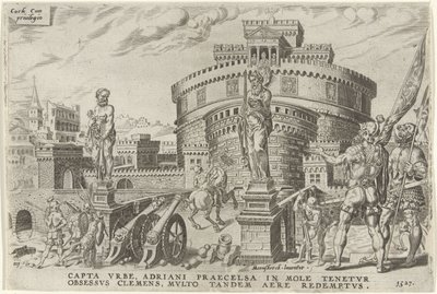 Siège du Château Saint-Ange, 1527 - Dirck Volckertsz. Coornhert