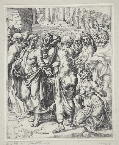 Le Christ et la femme guérie de l