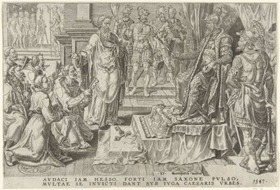 Soumission de six villes allemandes, 1547 - Dirck Volckertsz. Coornhert