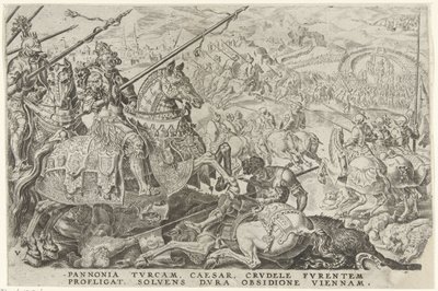 Le siège de Vienne, 1529 (Les victoires de Charles V) - Dirck Volckertsz. Coornhert