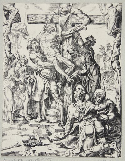 La descente de croix - Dirck Volckertsz. Coornhert