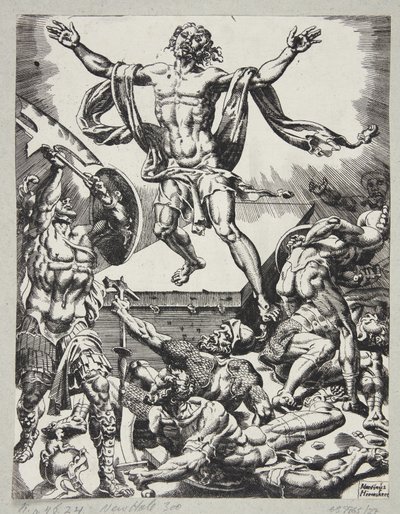 La résurrection - Dirck Volckertsz. Coornhert