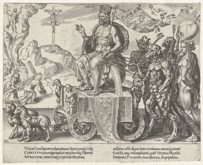 Triomphe du Christ (Triomf van de lijdzaamheid) - Dirck Volckertsz. Coornhert