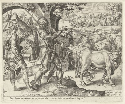 Deuxième prétexte : le nouveau troupeau (Gelijkenis van een bruiloftsfeest) - Dirck Volckertsz. Coornhert