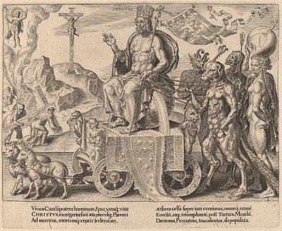 Le Triomphe du Christ - Dirck Volckertz Coornhert after Maerten van Heemskerck