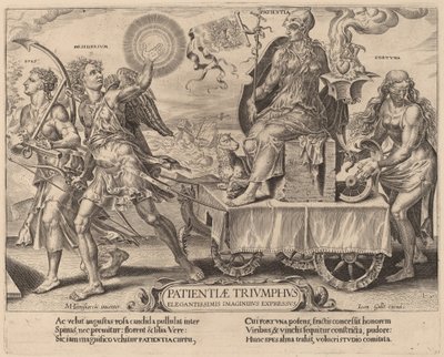Le Triomphe de la Patience - Dirck Volckertz Coornhert after Maerten van Heemskerck