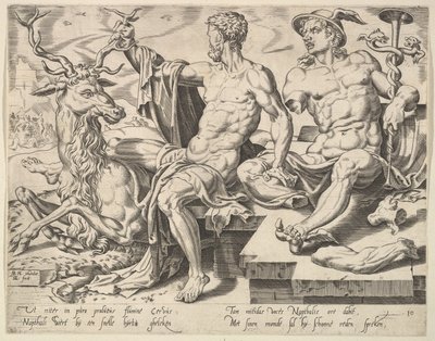 Naphtali, de la série Les Douze Patriarches - Dirck Volkertsen Coornhert
