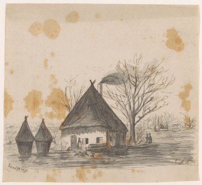 Paysage - Dirk Arnoldus Tavenraat (signed by artist)