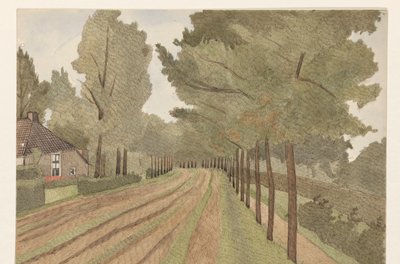 Le chemin du foin près d