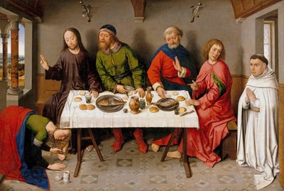 Le Christ dans la maison de Simon le Pharisien, vers 1450 - Dirk Bouts