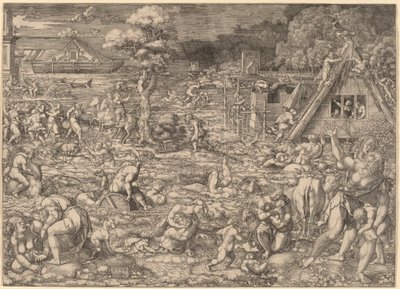Le déluge - Dirk Jacobsz Vellert