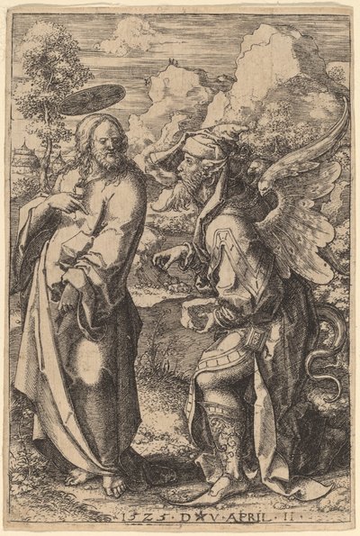 La tentation du Christ - Dirk Jacobsz Vellert