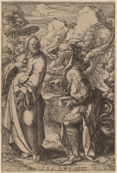 La Tentation du Christ - Dirk Jacobsz Vellert