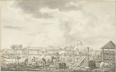 Le Château à Batavia - Dirk Langendijk
