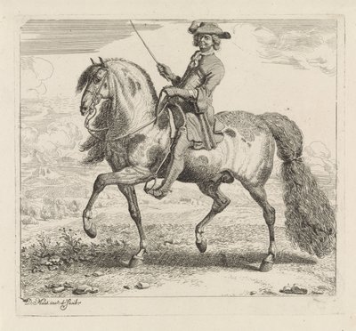 Cavalier vers la gauche - Dirk Maas
