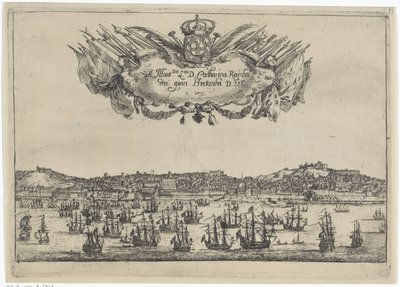Vue de la ville et du port de Lisbonne - Dirk Stoop