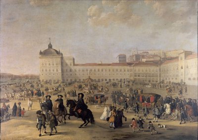 Place du Palais Terreiro do Paço de Lisbonne, 1650 - Dirk Stoop