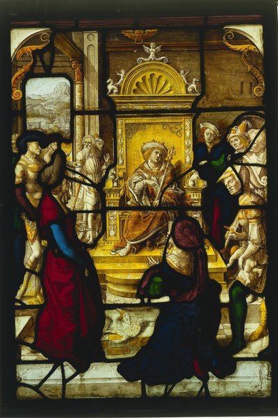 Le Jugement de Salomon, vers 1530 - Dirk Vellert