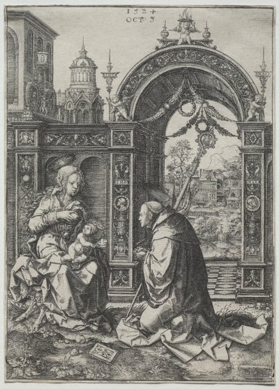 La Vision de Saint Bernard - Dirk Vellert