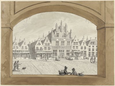 La halle aux marchands à Middelburg - Dirk Verrijk
