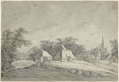 Vue du village de Zundert - Dirk Verrijk