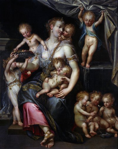 Allégorie de la fertilité et des sens - Dirk de Quade van Ravesteyn