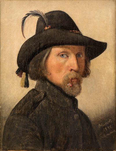 Autoportrait en légionnaire, 1848 - Ditlev Blunck