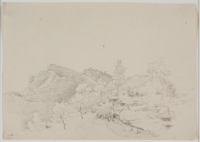 Vue vers Civitella - Ditlev Blunck