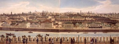 Vue de Zamoskvoreche depuis le Kremlin, d