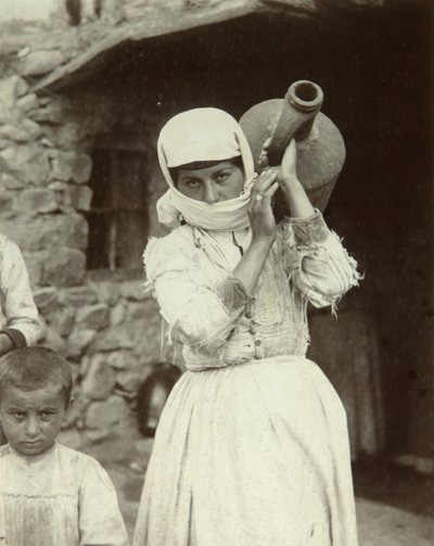 Fille de campagne arménienne, Erevan - Dmitri Ivanovich Yermakov