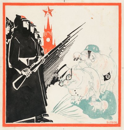 Les porcs nazis arrêtés aux portes du Kremlin par l