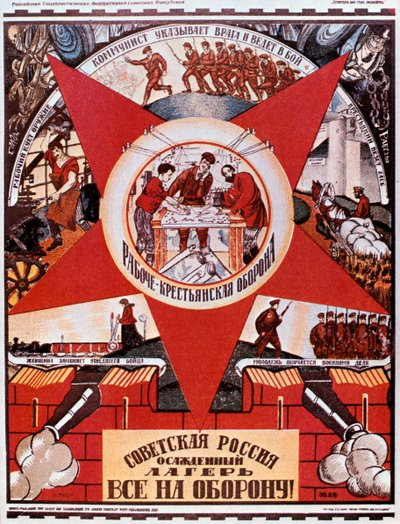 La Russie est un Camp en État de Siège, 1919 - Dmitriy Stakhievich Moor