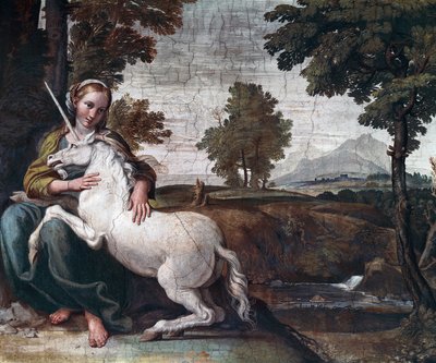 Une Vierge avec une licorne - Domenichino