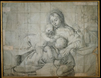 Sainte Famille au Repos avec l