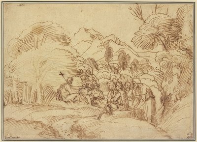 Jean prêchant dans le désert - Domenichino