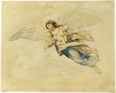 La Nuit portant le Sommeil et la Mort - Domenichino