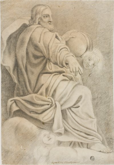 Christ assis - Domenichino
