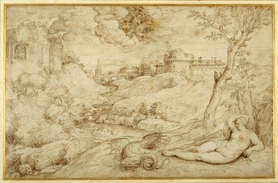 Paysage avec Roger et Angélique, de 
