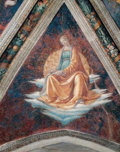Une sibylle, 1483-86 - Domenico Ghirlandaio