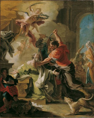 Martyr de saint Procope - Domenico Antonio Vaccaro