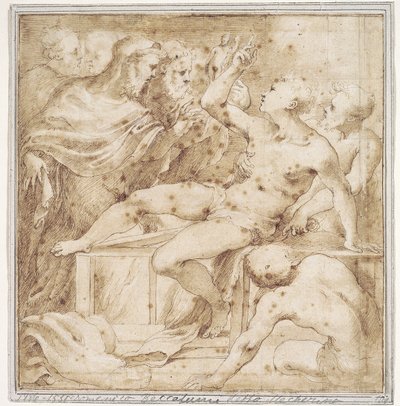 Le martyre de Saint Laurent - Domenico Beccafumi