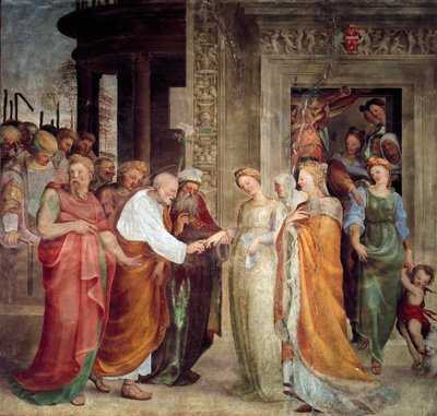 Les noces de Notre-Dame - Domenico Beccafumi
