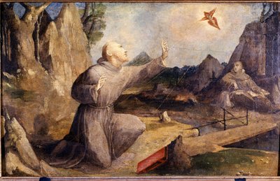 Saint François recevant les stigmates - Domenico Beccafumi