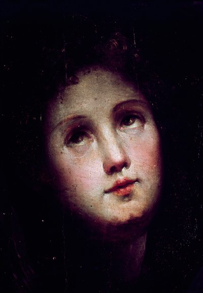 La descente du Christ aux limbes (détail du visage d