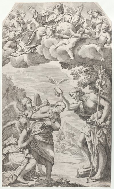 Le Baptême du Christ - Domenico Bonavera