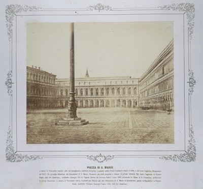 Piazza San Marco, c.1855 - Domenico Bresolin