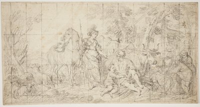 Erminia et les bergers - Domenico Corvi