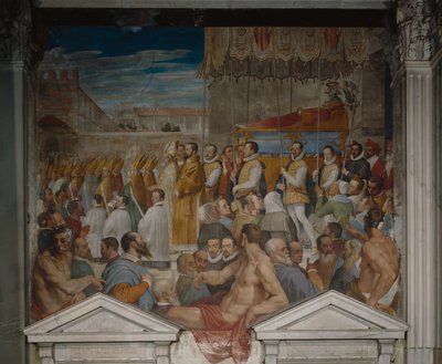 Procession du corps de Saint Antonin - Domenico Cresti