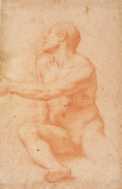Nu assis - Domenico Cresti